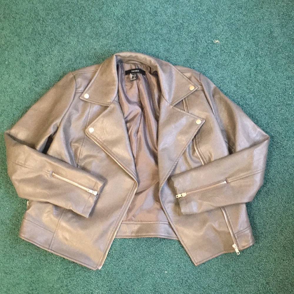Forever 21 pleather jacket